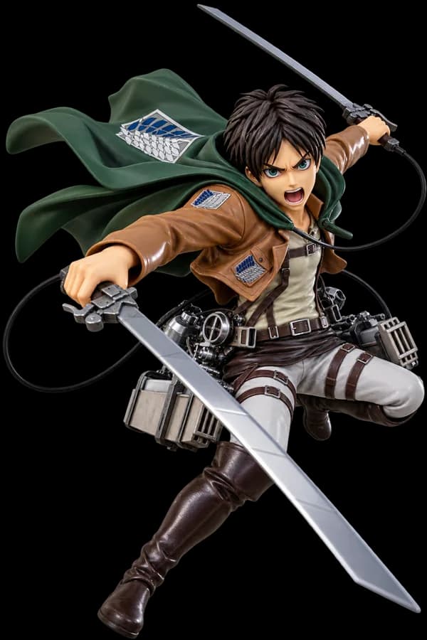 An Eren Yeager figure